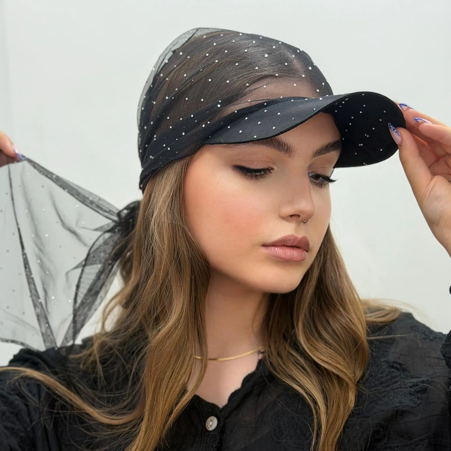Printed Net Stylish Bucket Cap✨
