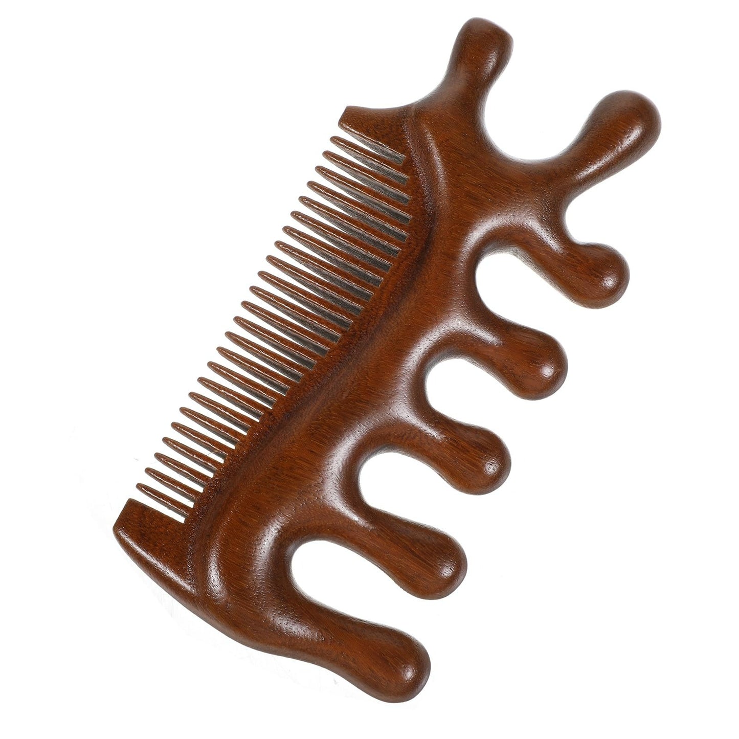 3-in-1 Wooden Scalp Massage & Hair Comb