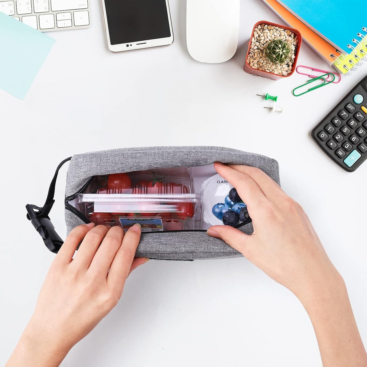 Portable Thermal Lunch & Snacks Bag
