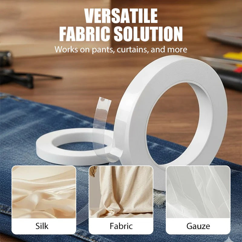 Washable hem tape for trousers