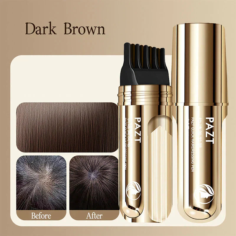 2-in-1 Gray Coverage Hair Dye Comb