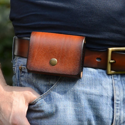 Cow Boy Compact Wallet With Belt