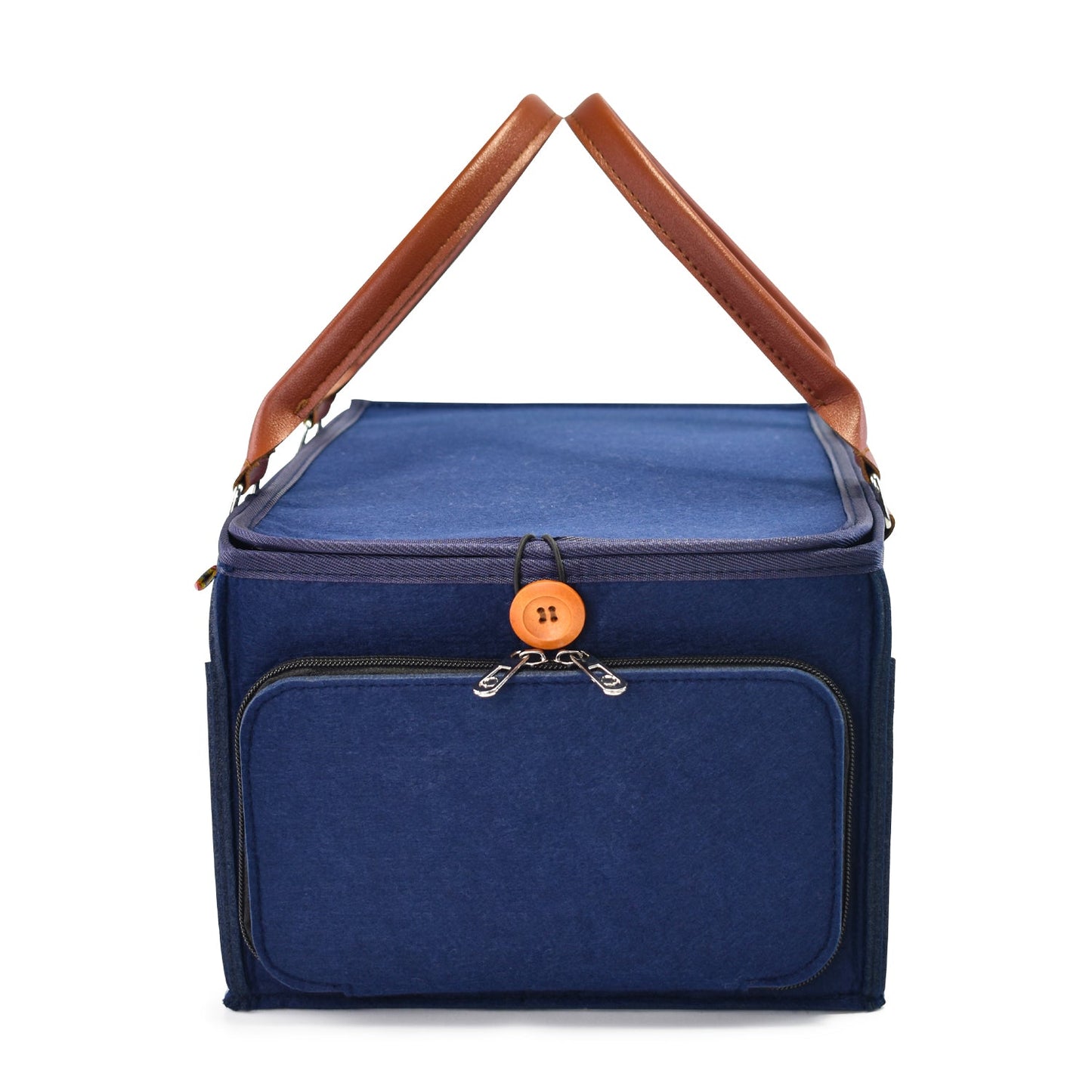 Diaper Caddy Large Size with Lid  Portable Diaper Organizer Bag