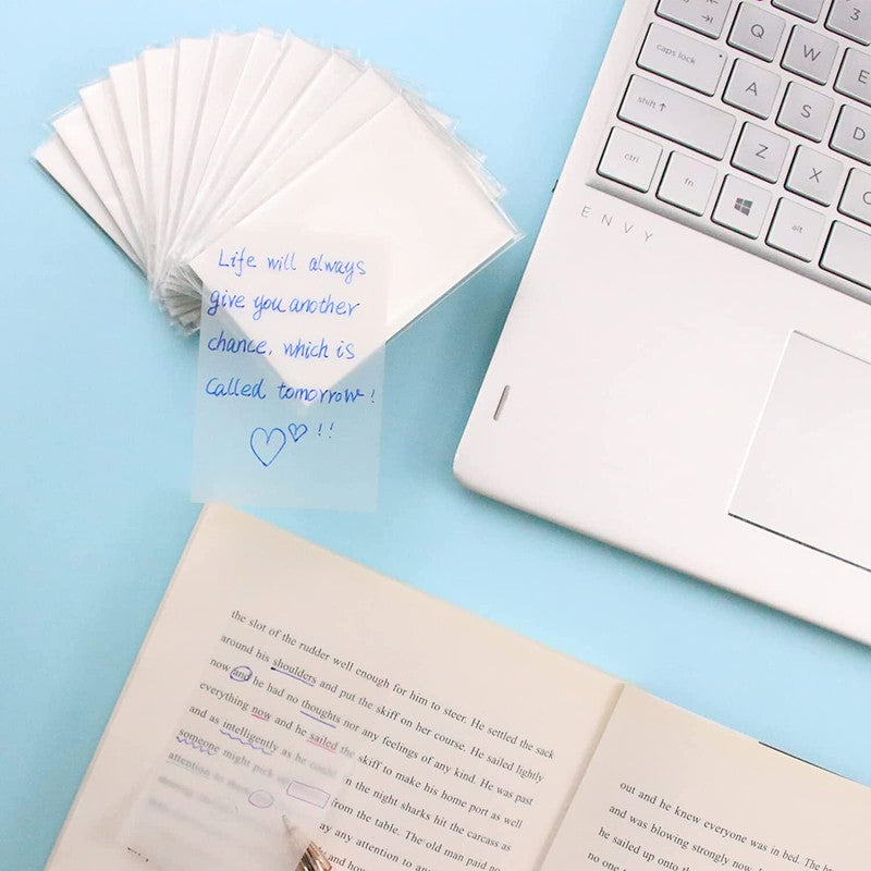 Transparent Sticky Note Pads