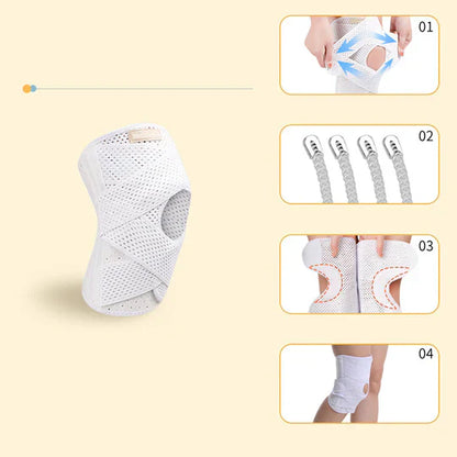 Sports Cycling Soft Comfortable Protective Nylon Knee Pad