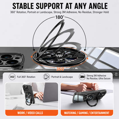 2 in 1 Rotating Mobile Phone Stand