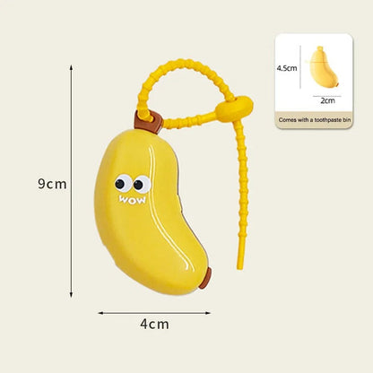 Banana Toothbrush Travel Case