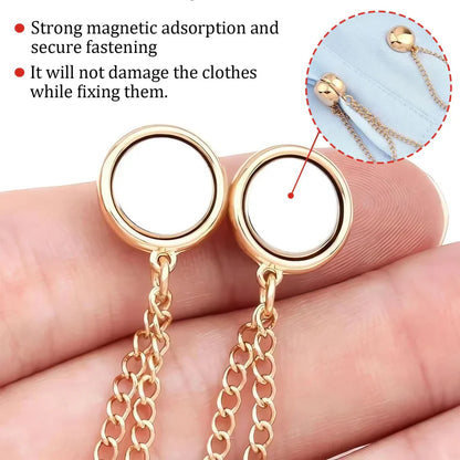 Clip-in-Style™ Magnetic Clothing Clips