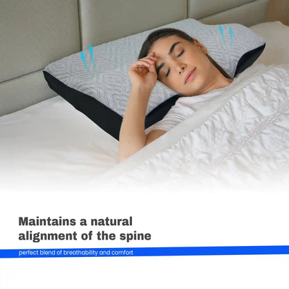 Orthopedic Memory Foam Cervical Pillow for Neck Pain Relief