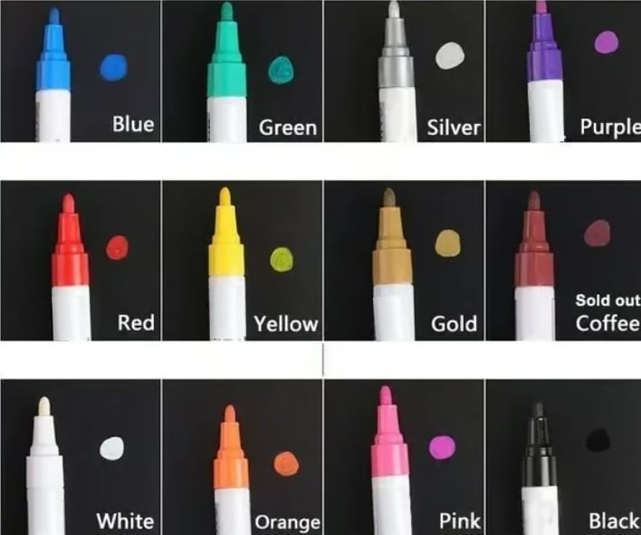 Waterproof Tire Paint Pen