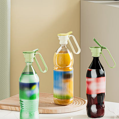 Leakproof Controlled Flow Pouring Lid with Handle