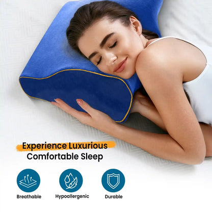 Orthopedic Memory Foam Cervical Pillow for Neck Pain Relief