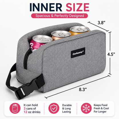 Portable Thermal Lunch & Snacks Bag