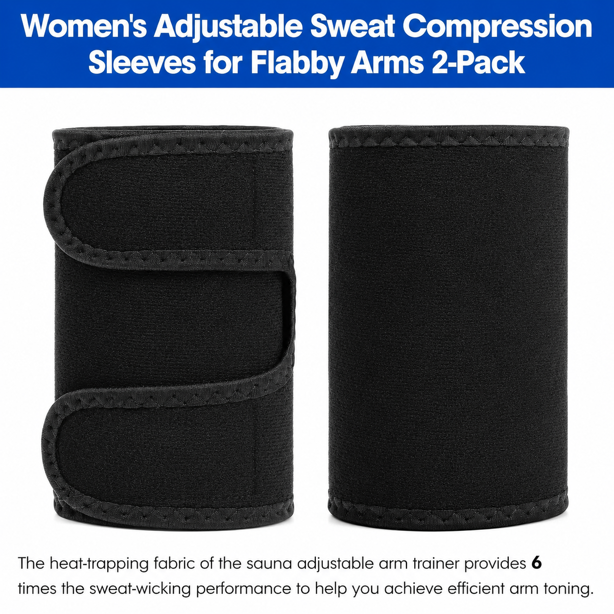 Adjustable Sweat Arm Trimmer Bands