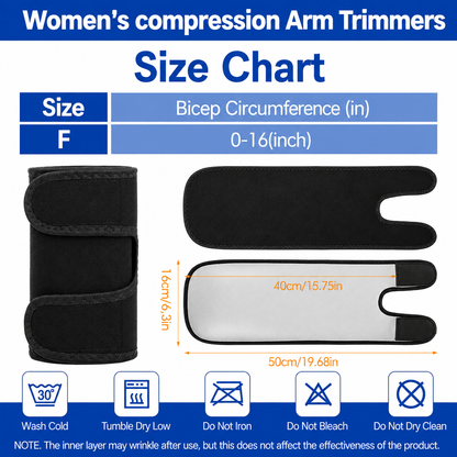 Adjustable Sweat Arm Trimmer Bands