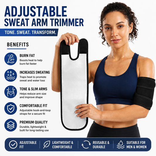 Adjustable Sweat Arm Trimmer Bands