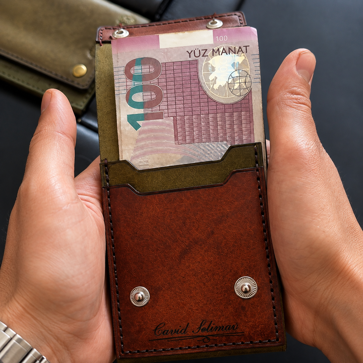 Alpha Wolf Leather Wallet 🐺