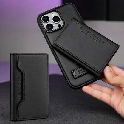 2-in-1 Magnetic Phone Card Holder Wallet