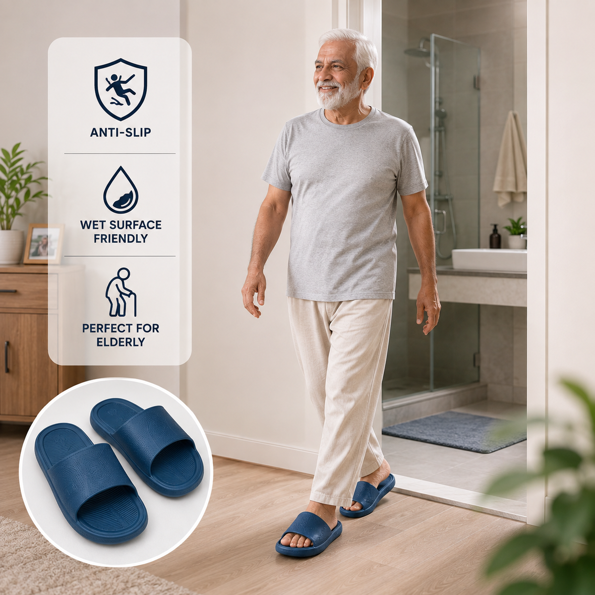 Imported Anti Slip Slippers