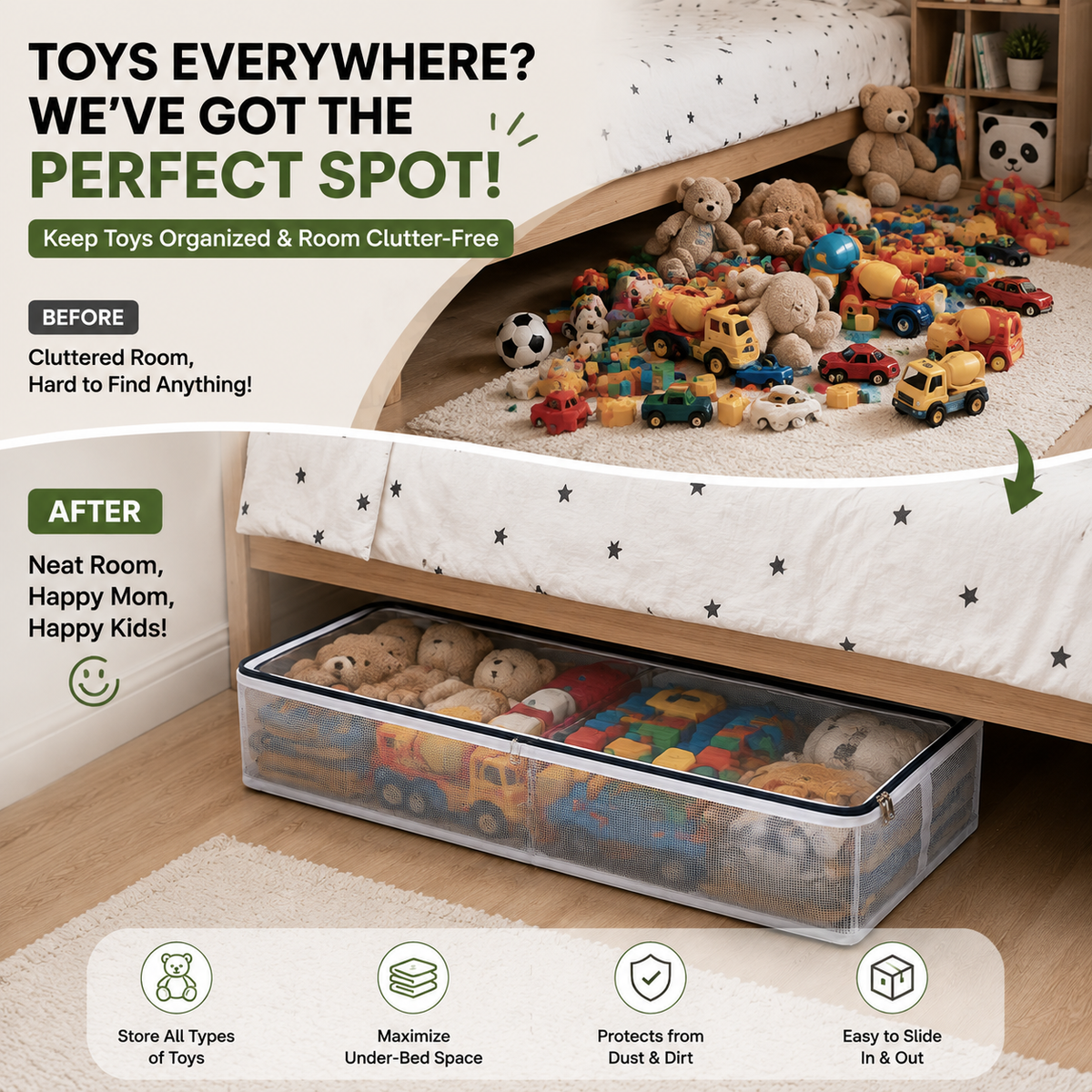 Foldable Storage Organizer