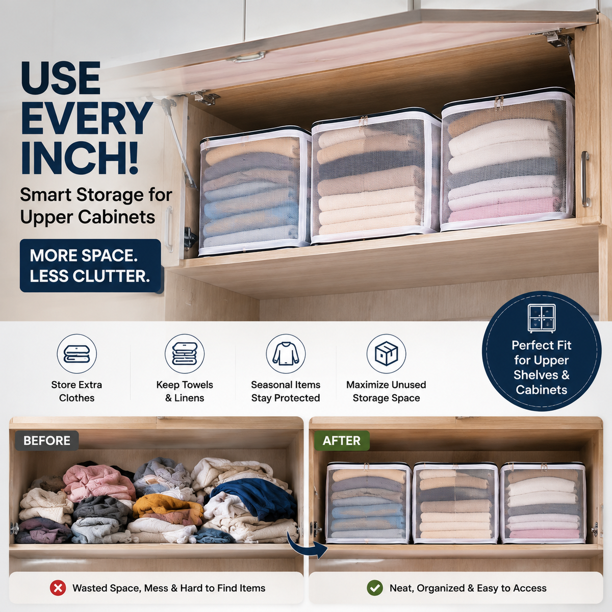 Foldable Storage Organizer