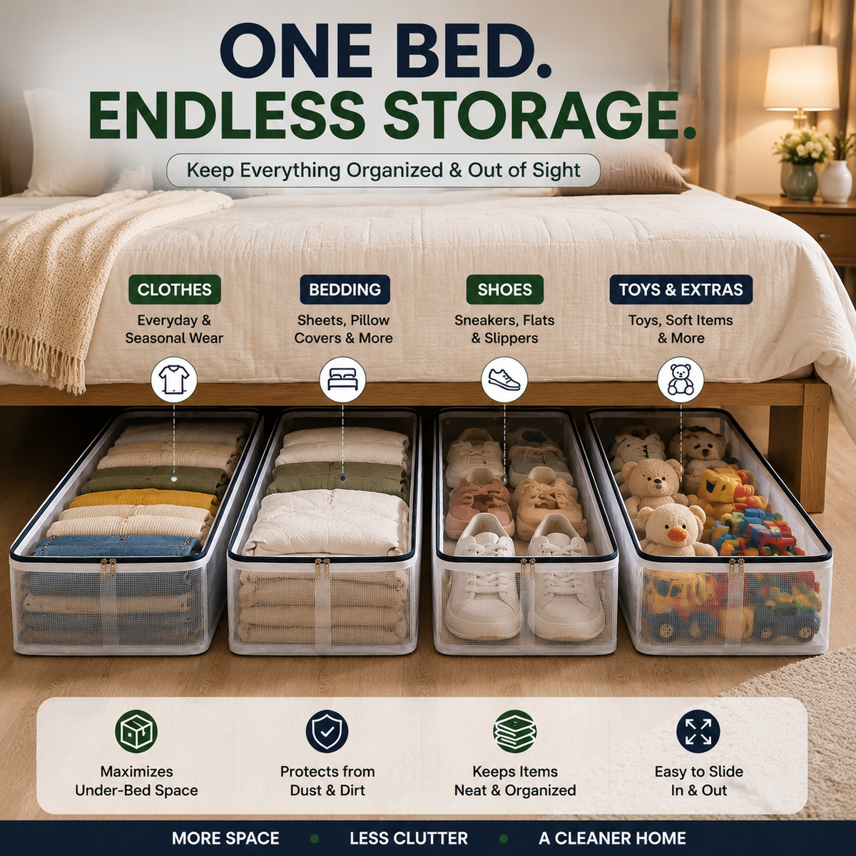 Foldable Storage Organizer