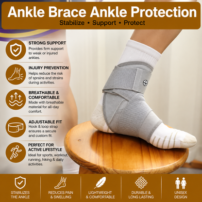Adjustable Ankle Support Brace