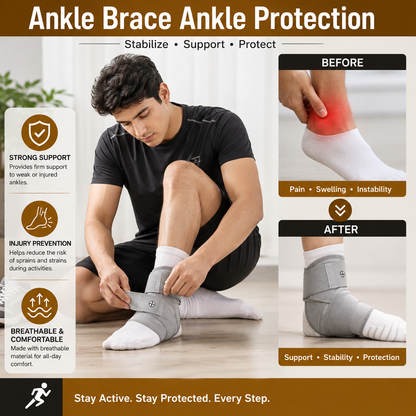 Adjustable Ankle Support Brace