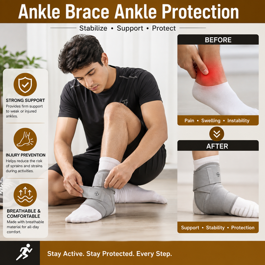 Adjustable Ankle Support Brace