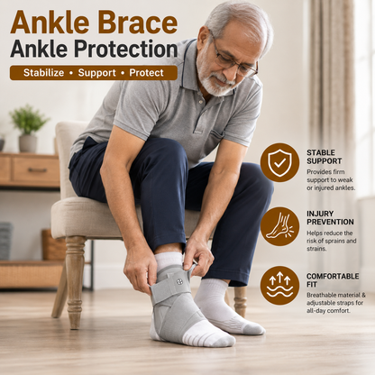 Adjustable Ankle Support Brace