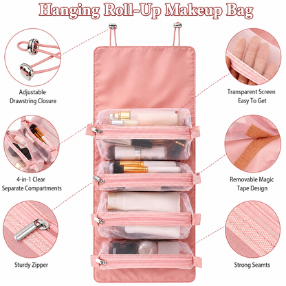 Waterproof 4 in 1 Beauty Storage Bag