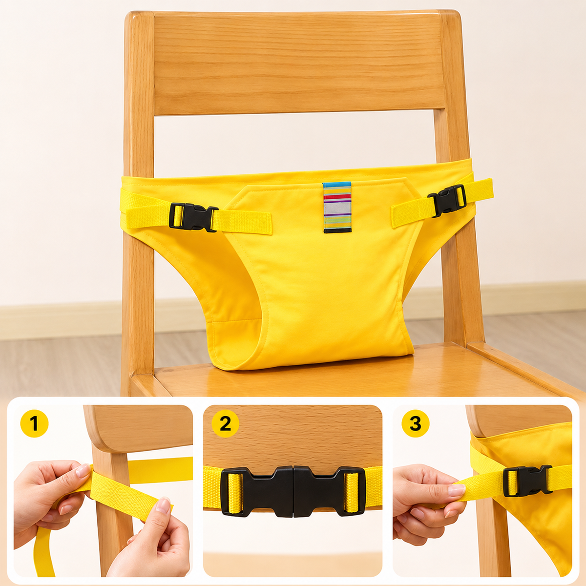 Portable Baby Chair Safety Belt