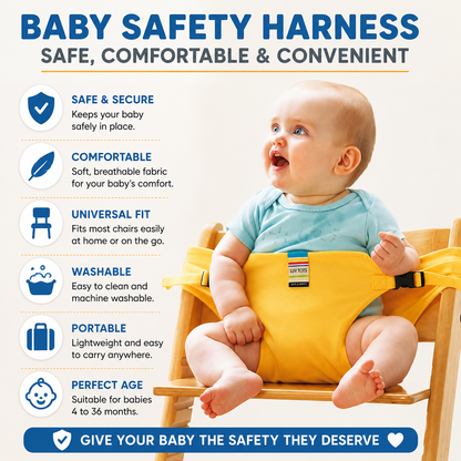 Portable Baby Chair Safety Belt