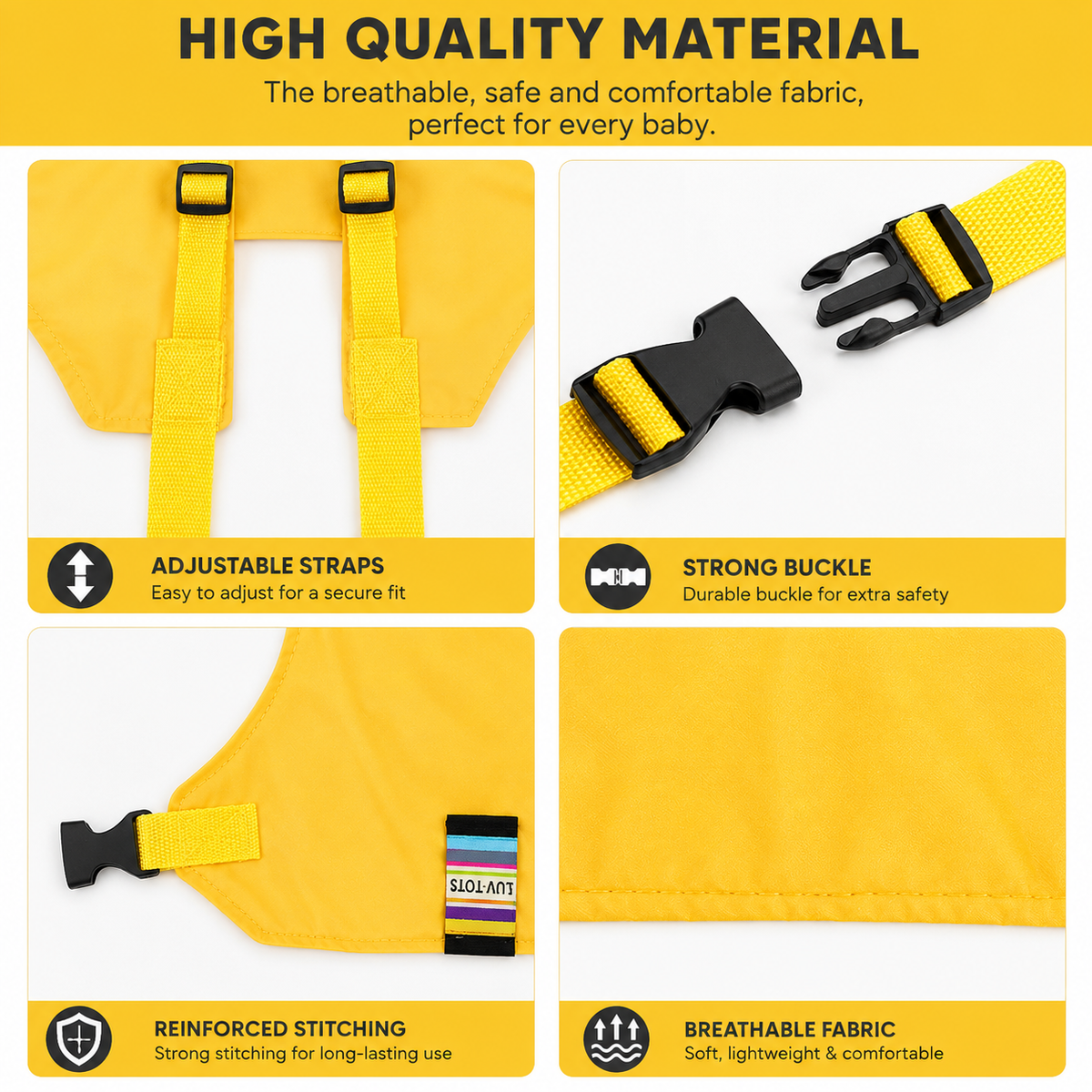 Portable Baby Chair Safety Belt