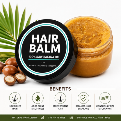 Hair Balm – Nourish, Strengthen & Shine