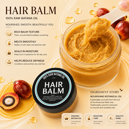 Hair Balm – Nourish, Strengthen & Shine