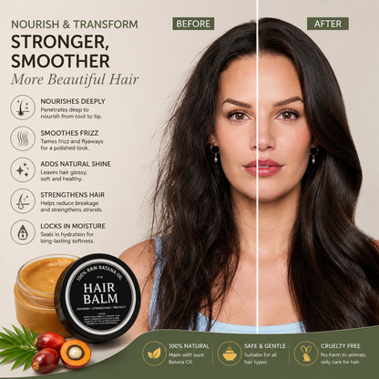 Hair Balm – Nourish, Strengthen & Shine