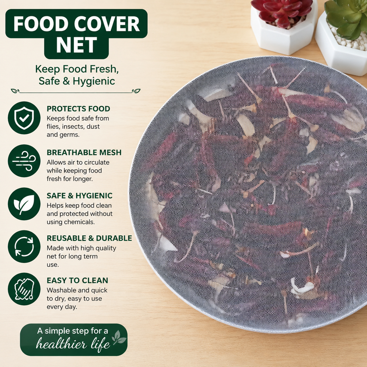Masala Drying Net Covers