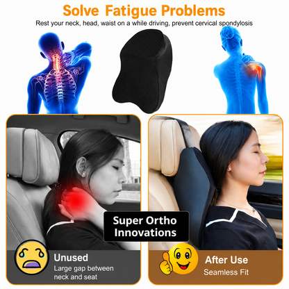 Car Seat Head & Neck Rest Pillow