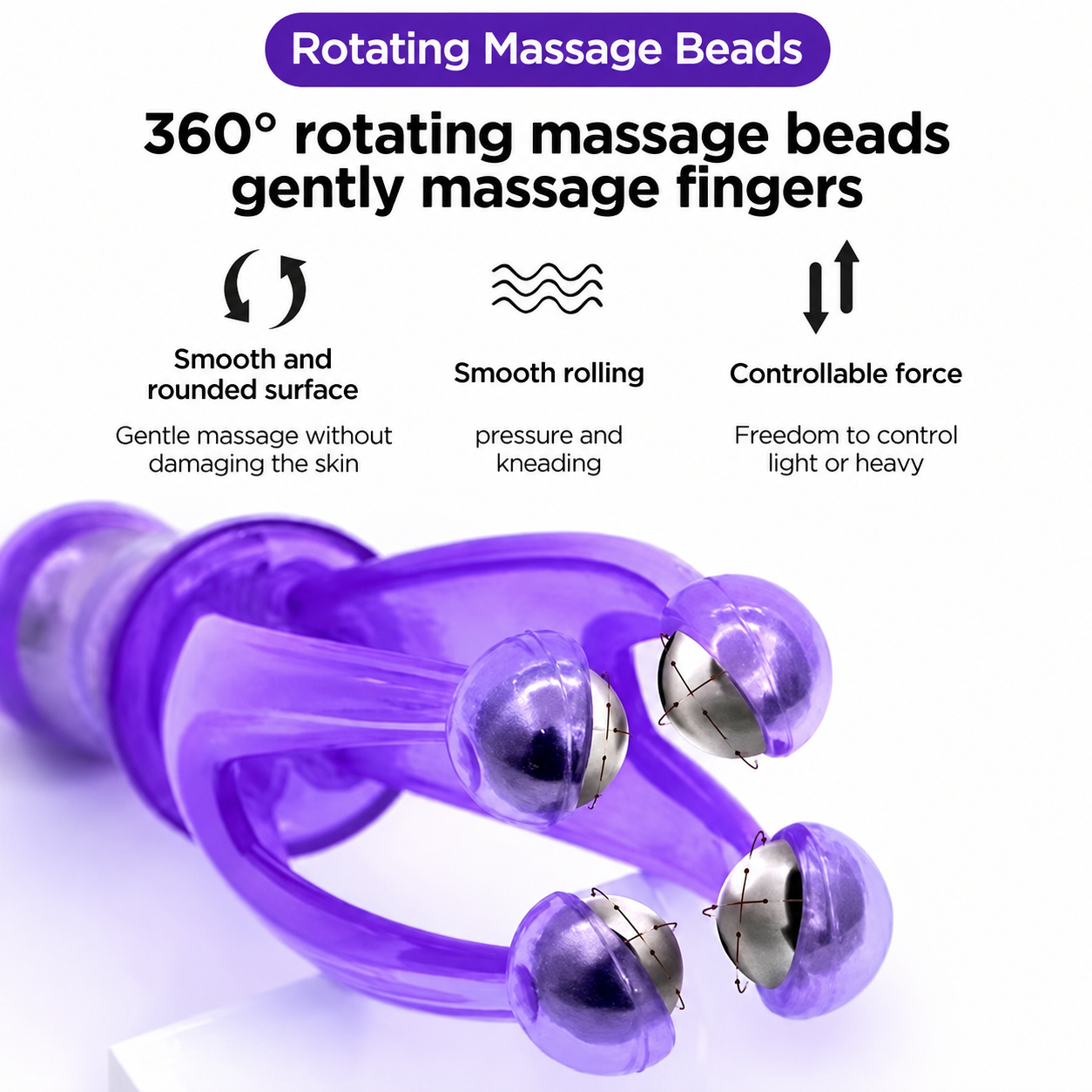 3-in-1 Eye, Hand & Finger Massager