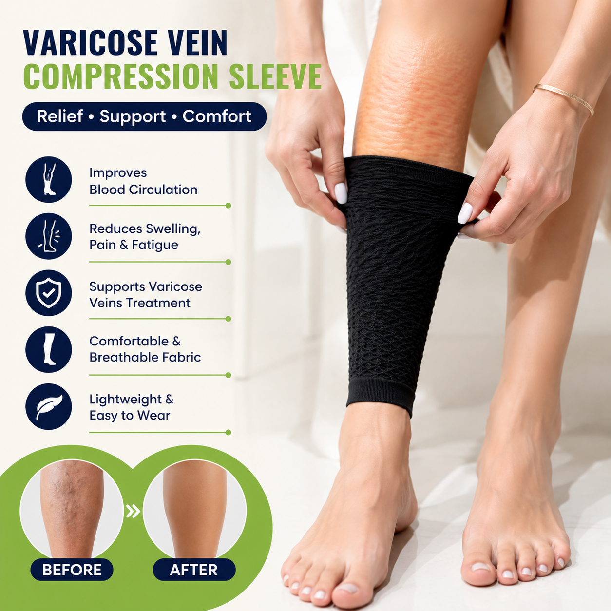 Calf Support Compression Sleeve