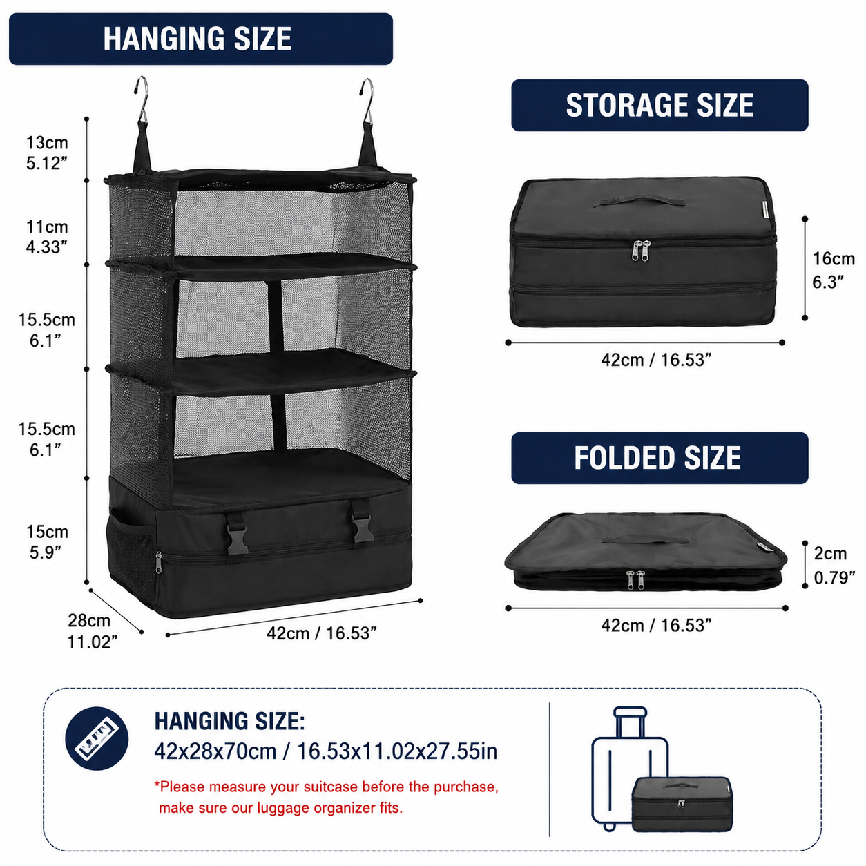 Smart Travel Organizer Bag