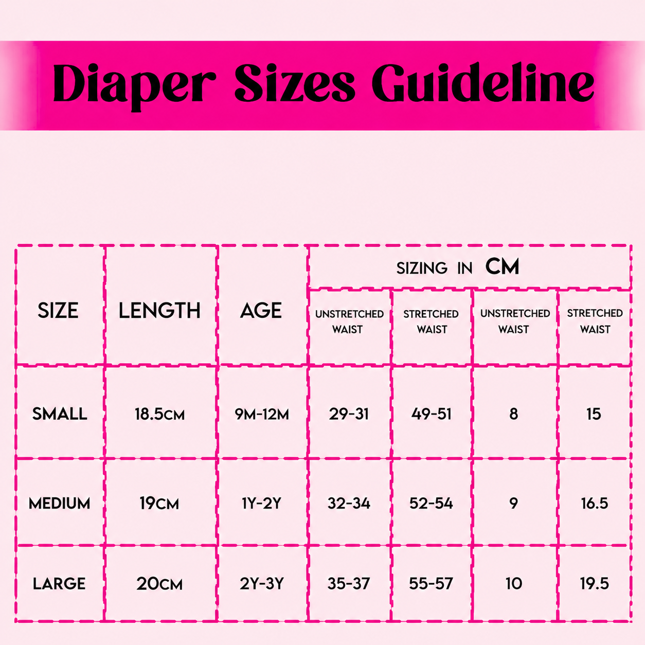 Reusable Kids Diaper and Training Pants