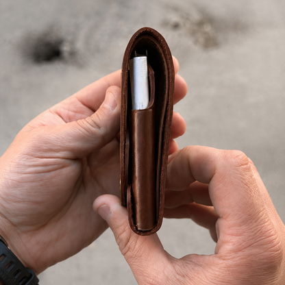 Hand Made Leather Compact Wallet