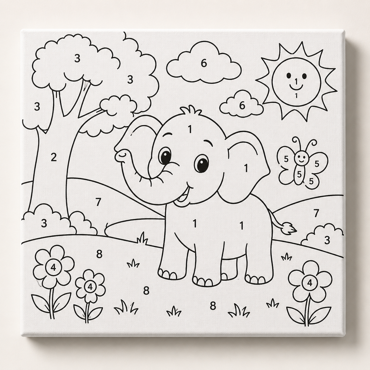Paint By Number Kit For Kids✨