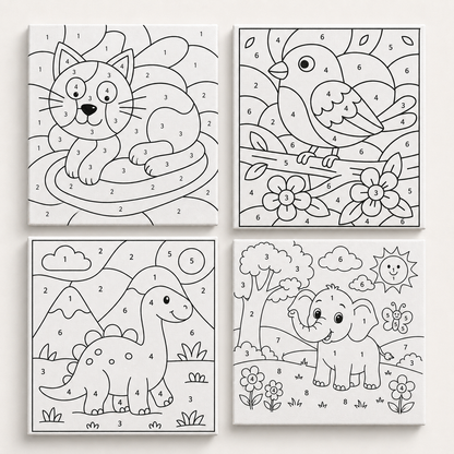 Paint By Number Kit For Kids✨