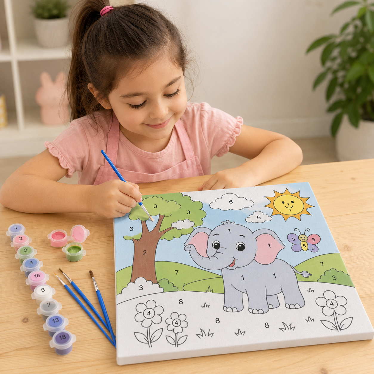 Paint By Number Kit For Kids✨