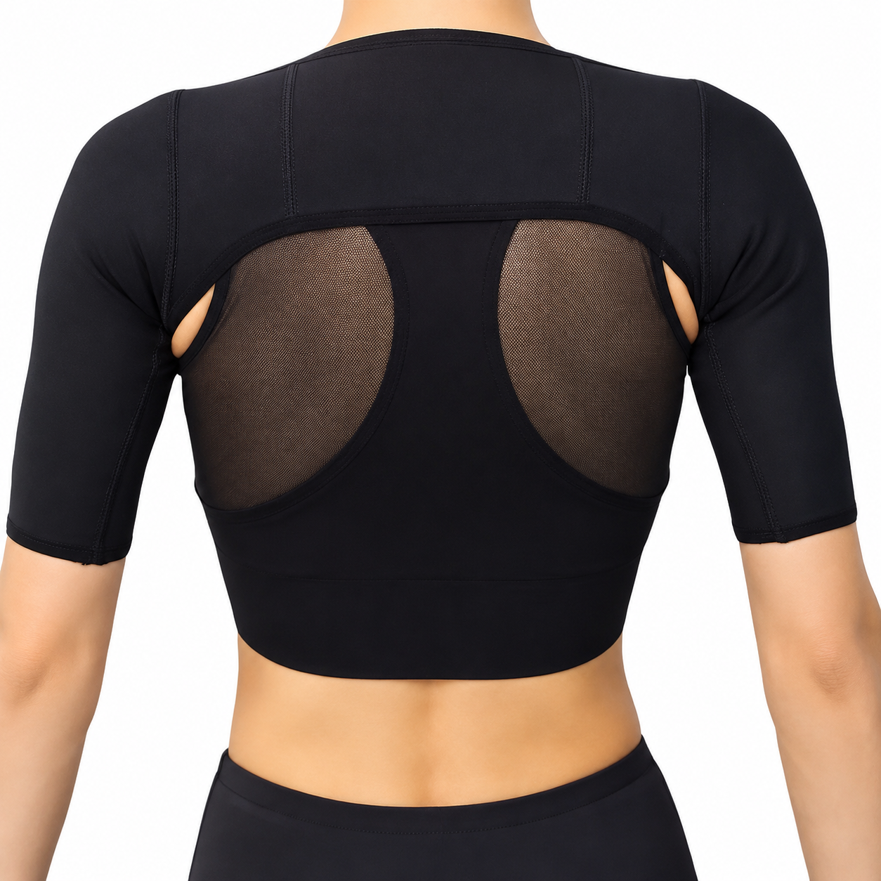 Sweat Slim Arm Shaping & Posture Support Top