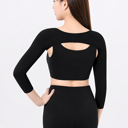Sweat Slim Arm Shaping & Posture Support Top