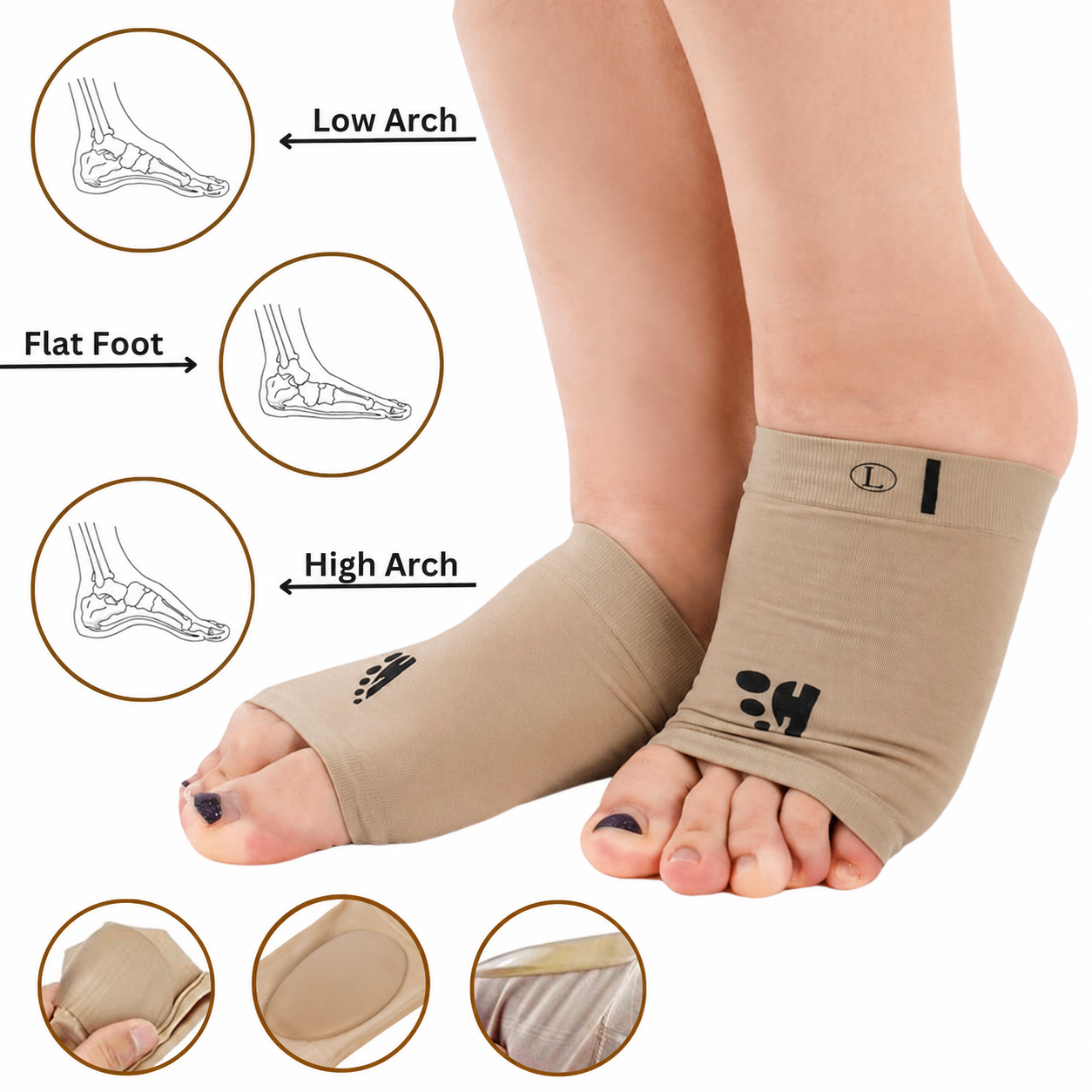 Medial Arch Support Sleeves